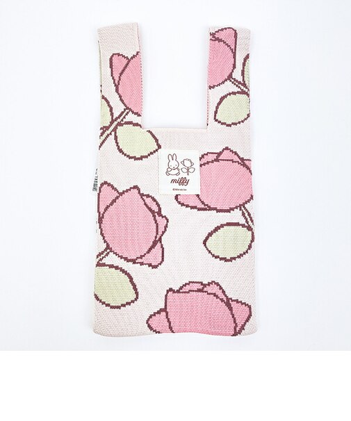ミッフィー miffy ニットトートバッグ classlcal roseシリーズ
