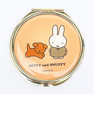ミッフィー miffy ミラー (ピンク) 鏡 MIFFYandSNUFFYシリーズ