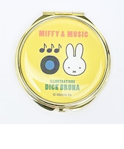 ミッフィー miffy ミラー (イエロー) 鏡 MIFFY&MUSICシリーズ
