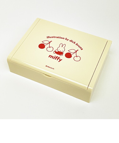 ミッフィー miffy ジュエリーケース (アイボリー) レトロチェリーシリーズ 日本製