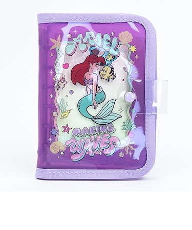 ディズニープリンセス アリエル クリアシールバインダー 文具 Disney