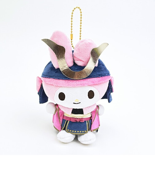 サンリオ マイメロディ (武将) ぬいぐるみボールチェーン 将軍シリーズ マスコット Sanrio