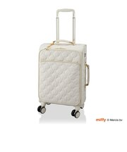 ミッフィー miffy キルティング ソフトキャリーバッグ(アイボリー) スーツケース