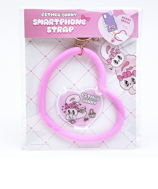 エスターバニー (Esther Bunny) リボンバニー スマホストラップ スマホ用品