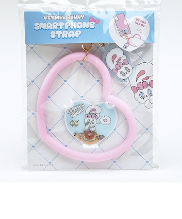 エスターバニー (Esther Bunny) クリームバニー スマホストラップ スマホ用品