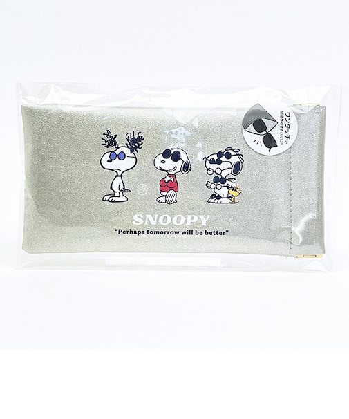 スヌーピー ジョークール メタリックスタイルバネケース All day joecool series SNOOPY