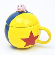 ディズニー トイストーリー ピクサー ボール ハム フィギュア付きマグ コップ Disney