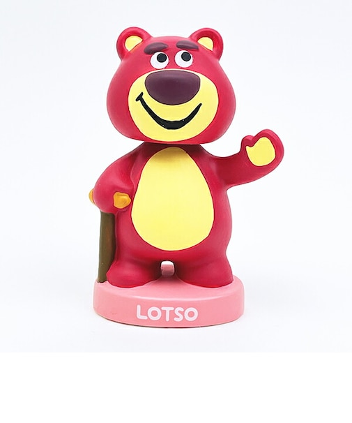 ディズニー トイストーリー ロッツォ スイングフィギュア ピンク Disney