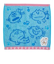 水森亜土 みーたん ジャガードタオル ハンカチ