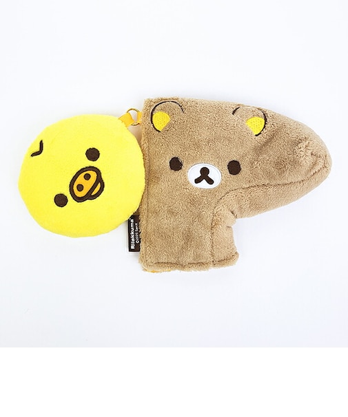 リラックマ パターカバー フェイス ゴルフ用品