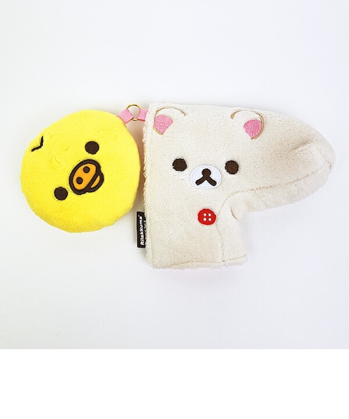 リラックマ コリラックマ パターカバー フェイス ゴルフ用品