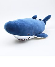 パクっとCOOL クール抱きまくら(M) サメ ぬいぐるみ りぶはあと
