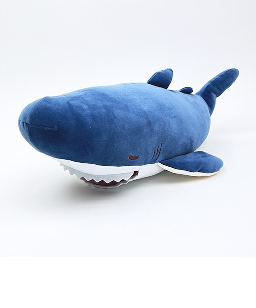パクっとCOOL クール抱きまくら(M) サメ ぬいぐるみ りぶはあと