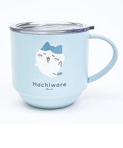 ちいかわ ハチワレ スタッキング蓋つきステンレスマグカップ コップ