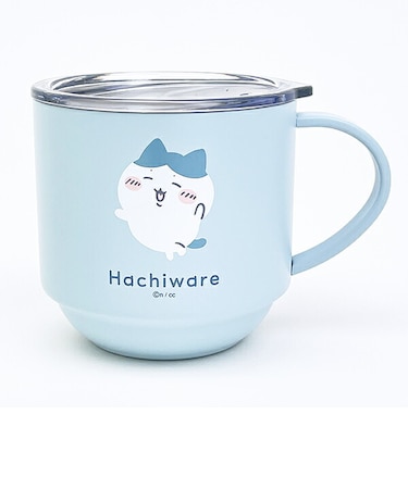 ちいかわ ハチワレ スタッキング蓋つきステンレスマグカップ コップ