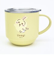 ちいかわ うさぎ スタッキング蓋つきステンレスマグカップ コップ