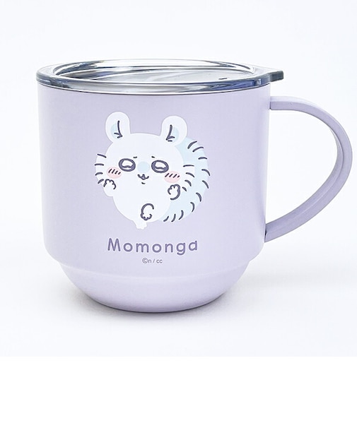 ちいかわ モモンガ スタッキング蓋つきステンレスマグカップ コップ