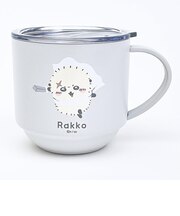 ちいかわ ラッコ スタッキング蓋つきステンレスマグカップ コップ