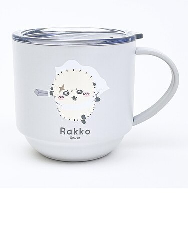 ちいかわ ラッコ スタッキング蓋つきステンレスマグカップ コップ