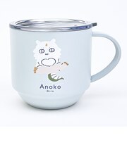 ちいかわ あのこ スタッキング蓋つきステンレスマグカップ コップ