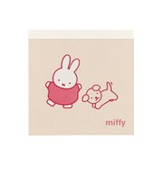 ミッフィー miffy メモパッド・スクエア (dance) ホワイト 文具 日本製