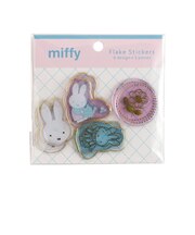 ミッフィー miffy フレークシール (flower) 文具