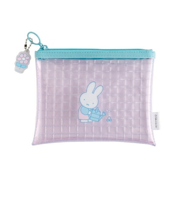 ミッフィー miffy PVCポーチ (flower)