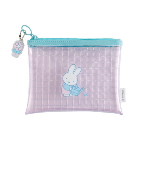 ミッフィー miffy PVCポーチ (flower)