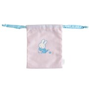 ミッフィー miffy 巾着 (flower) グリーン