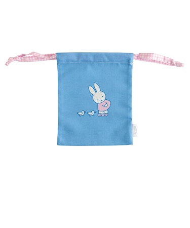 ミッフィー miffy 巾着 (friends) ブルー