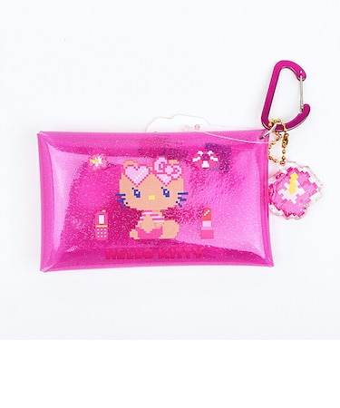 サンリオ 日焼けキティ カラビナ付きクリアポーチ (ビキニ) Sanrio
