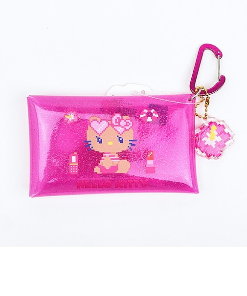 サンリオ 日焼けキティ カラビナ付きクリアポーチ (ビキニ) Sanrio