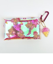サンリオ 日焼けキティ カラビナ付きクリアポーチ (パターン) Sanrio