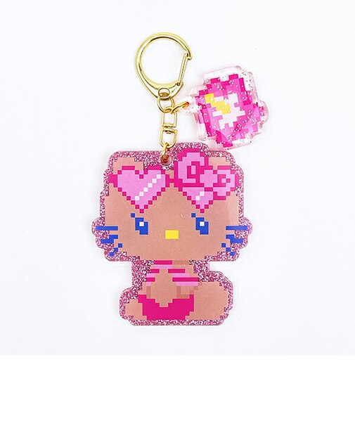 サンリオ 日焼けキティ ミラー付きキーリング (ビキニ) キーホルダー Sanrio