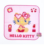 サンリオ 日焼けキティ 刺繍ハンドタオル (ビキニ) ハンカチ Sanrio