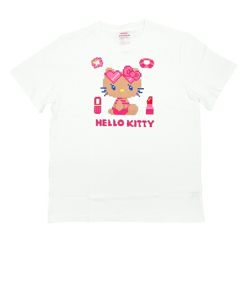 サンリオ 日焼けキティ 半袖Tシャツ (ビキニ) XLサイズ アパレル Sanrio