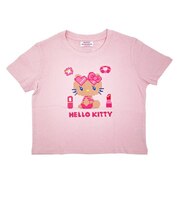 サンリオ 日焼けキティ クロップド半袖Tシャツ (ビキニ) ピンク Sサイズ アパレル Sanrio