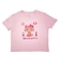 サンリオ 日焼けキティ クロップド半袖Tシャツ (ビキニ) ピンク Sサイズ アパレル Sanrio