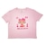 サンリオ 日焼けキティ クロップド半袖Tシャツ (ビキニ) ピンク Mサイズ アパレル Sanrio