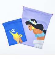 ディズニープリンセス アラジン ジャスミン 2P巾着 (パステル) プリンセスデザインシリーズ Disney