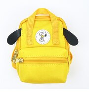 スヌーピー ウッドストック ワッペンリュックキーホルダー (イエロー) ワッペンリュックシリーズ SNOOPY
