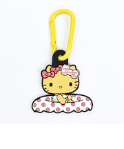 サンリオ 日焼け キティ ラバーマスコット付きカラビナ うきわ Sanrio