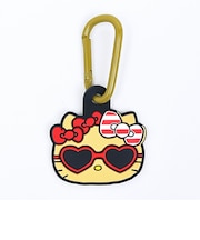 サンリオ 日焼け キティ ラバーマスコット付きカラビナ サングラス Sanrio