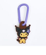 サンリオ 日焼け クロミ ラバーマスコット付きカラビナ Sanrio