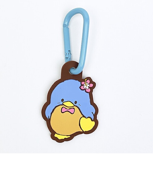 サンリオ 日焼け タキシードサム ラバーマスコット付きカラビナ Sanrio