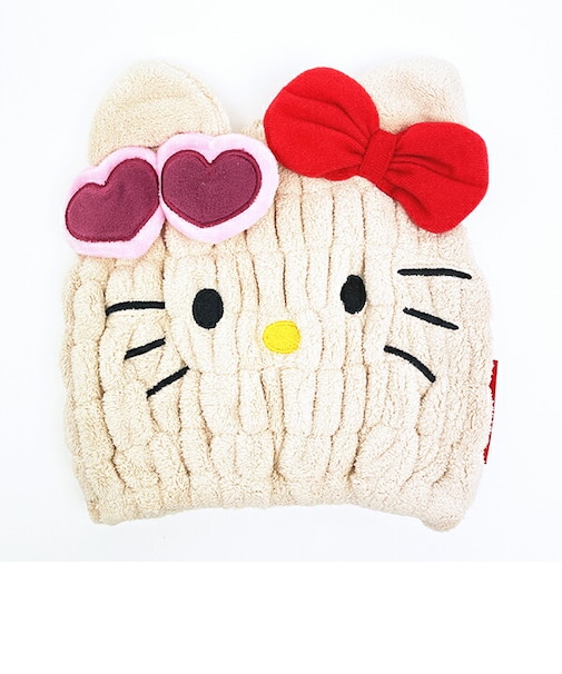 サンリオ 日焼け キティ 吸水速乾タオルキャップ プール用品 Sanrio