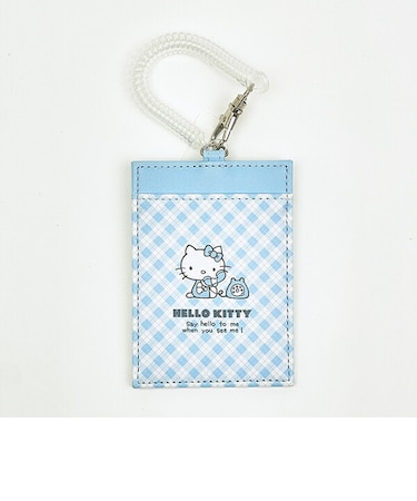 サンリオ ハローキティ パスケース 電話チェック みずいろ Sanrio