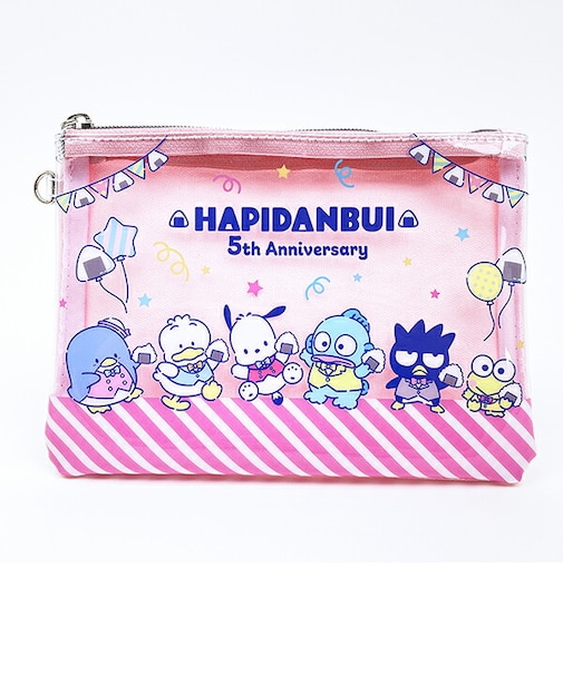 サンリオ はぴだんぶい 5th フラットポーチ おむすび Sanrio
