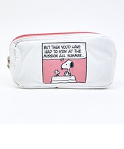 スヌーピー ポーチ スヌーピーコミック レッド SNOOPY