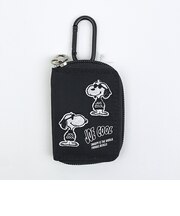 スヌーピー ジョークール スマートキーケース 集合ロゴ ブラック SNOOPY